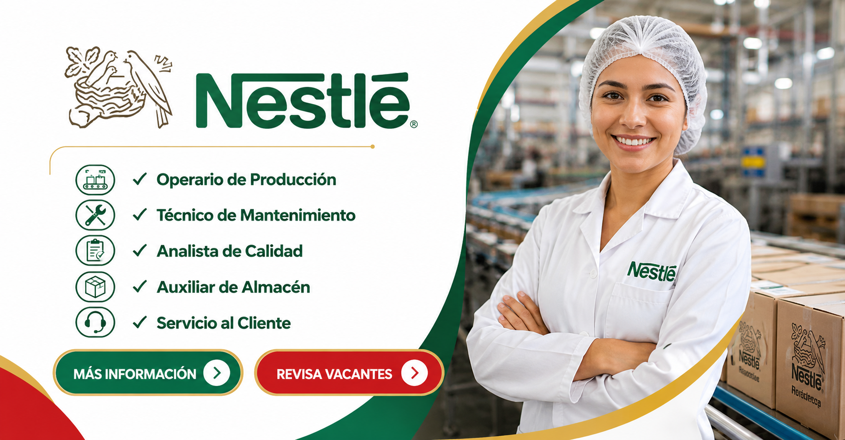 Empleos y oportunidades en Nestlé